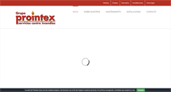 Desktop Screenshot of grupoprointex.com